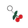 Sweet Cute Knitted Keyring Fruit Crochet Keyring Creative Cherry Keychain  DIY Jewelry