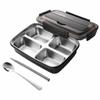 Stainless Steel Divides Food Container Sealed Lunch Container Food Storage Crisper  Travel