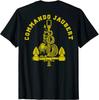 T-shirt Homme Commando Frogmen Plongeur de Combat de la Marine Française Jaubert Court Décontracté 100% Coton Col Rond