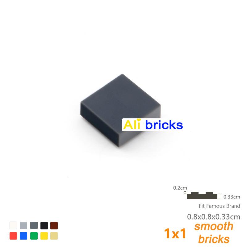 1500pcs DIY Building Blocks Figure Bricks Smooth 1x1 24Color Educational Creative Size Compatible With 3070 Toys for Children