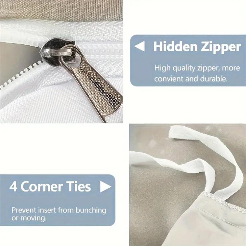 2025 New Christmas Theme Duvet Cover Set Luxury Soft Bedding Set with pillowcase skin-friendly machine washable Room Decor Gift