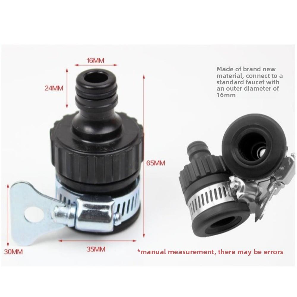 Non-slip Water Faucet Adapter Adjustable Plastic Hose Fitting Car Wash Faucet  Garden Irrigation