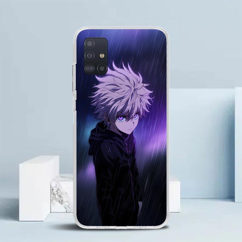 Huner X-Hunters Killua Soft Cover for Samsung Galaxy A12 A22 A32 A52 A72 A02S Phone Case Note 20 Ultra 10 S10 Plus A51 A71 A50S