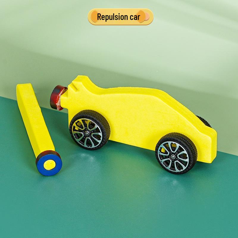 Magnetic Repulsion Cart DIY Kit: STEAM Science Experiment for Kindergarten