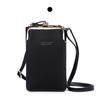 Women Wallet Large Capacity Mobile Phone Bag Card Slot  Shoulder Strap