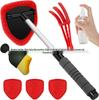 Telescopic Microfiber Car Window Cleaning & Defogging Brush Set