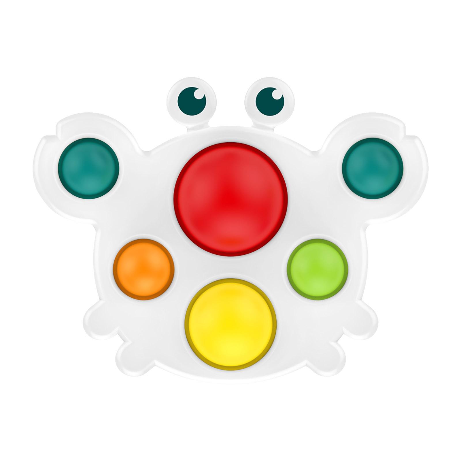 

Дети Взрослые Краб Ручной Пресс Пальцевой Пузырьковый Мяч Пресс Развивающая Игрушка