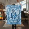 Custom Name Futebol Clube do Porto Flannel Blanket, High quality Comfortable for All Seasons, Home Decor, Warmth and Comfort