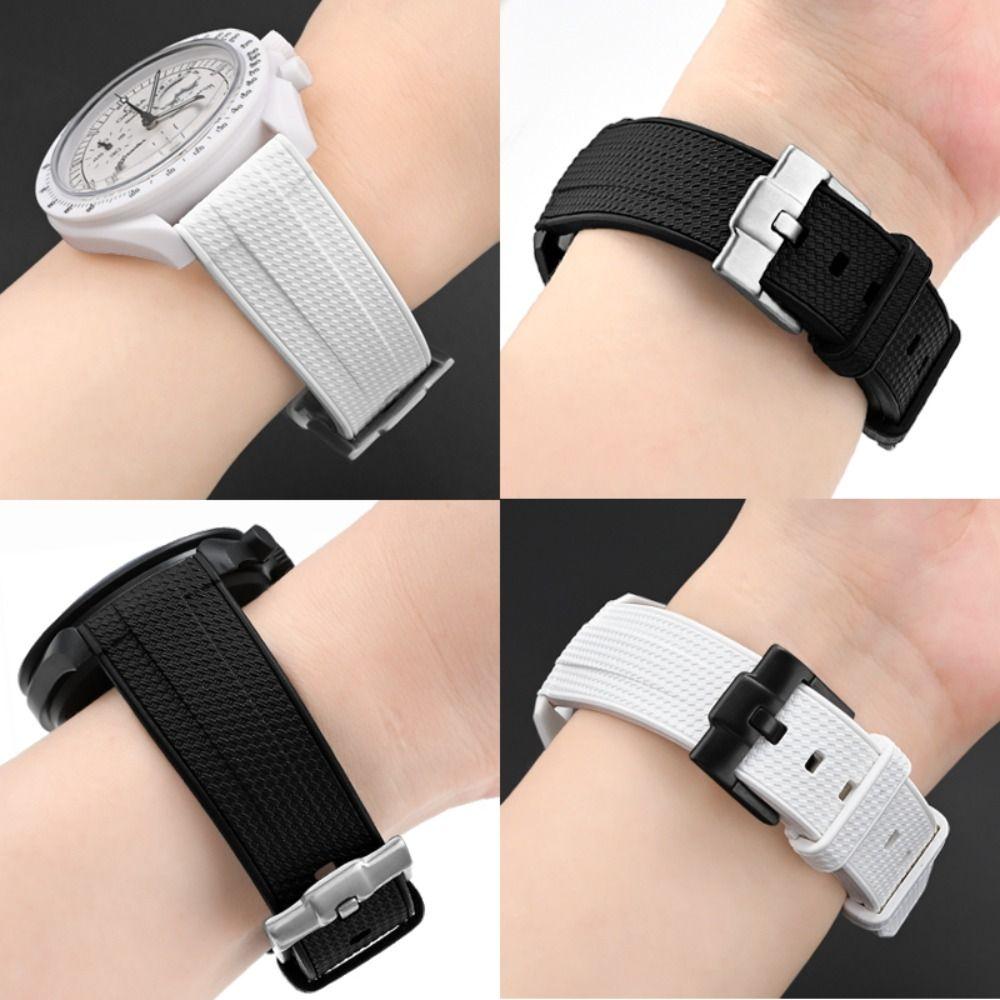 

Силиконовый браслет с пряжкой для часов OMEGA Moon Swatch Для OMEGA Moon Swatch