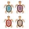 Shiny  Animal Turtle Brooches For Women Clothing Coat Banquet Accessories Gifts