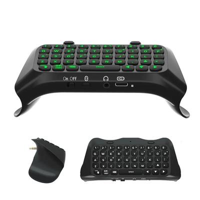 Clavier pour manette PS5 Edge avec rétroéclairage vert, mini clavier portable Bluetooth 3.0, haut-parleur intégré et prise audio 3,5 mm
