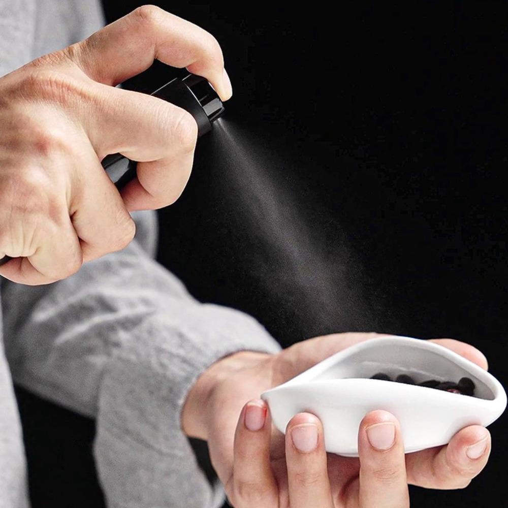 Ceramic Coffee Bean Measuring Tray Set - Green Bean Tray, Weighing Dish, Roasted Bean Sample Plate for Baristas/Home Lovers, Gift Box YJKJ-006