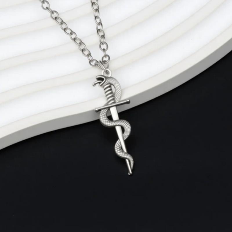 

Gothic Cross Spider Skeleton Necklace Set, Punk Cool Girl Jewelry, Dark Clavicle Chain, Trendy Halloween Gift For Women