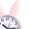 Alarm Clock Cute Bunny Shape Quiet Accurate Timing Clock Ornament for Home Bedroom