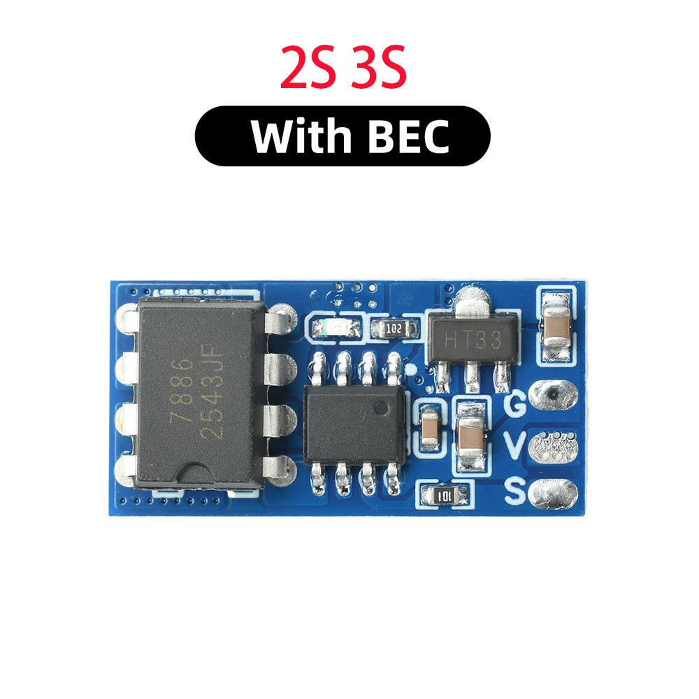 1S 1S 1S LiPo Mini Brushed ESC 7.1A Bidirectional Electronic Speed Controller with Brake Overheat Short Circuit Protection BEC