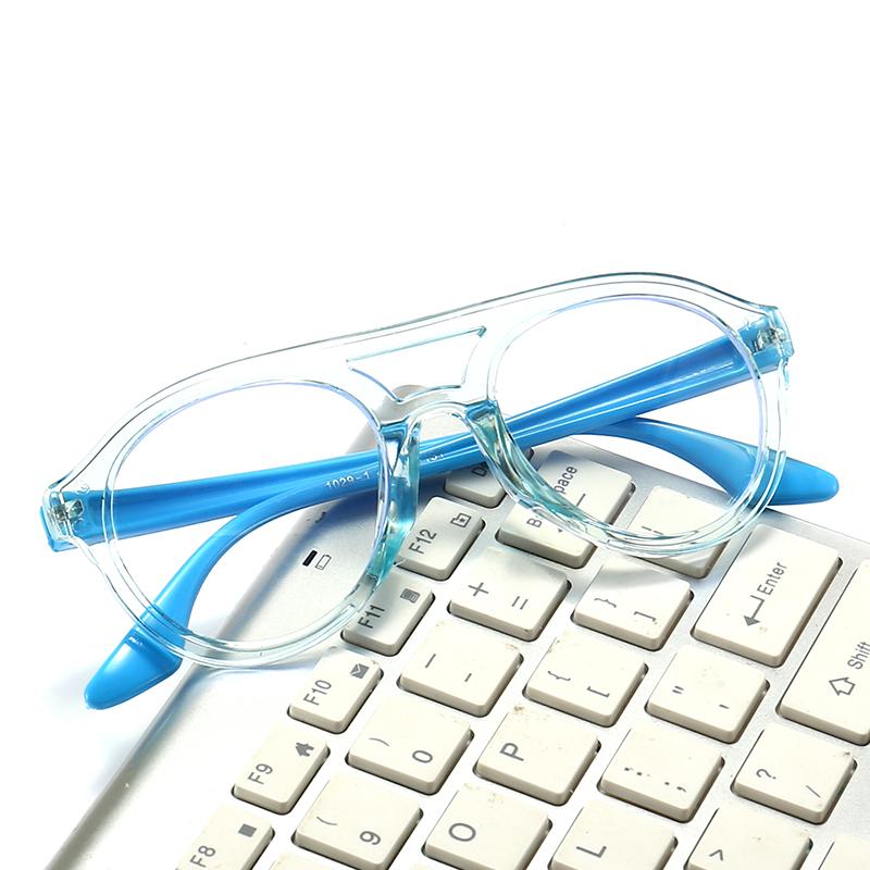 Anti-Blue Light Glasses High Quality Pilot Children Eyewear Luxury Kid Eyeglasses Blue Light Blocking Boy Girl Computer Eyeglas