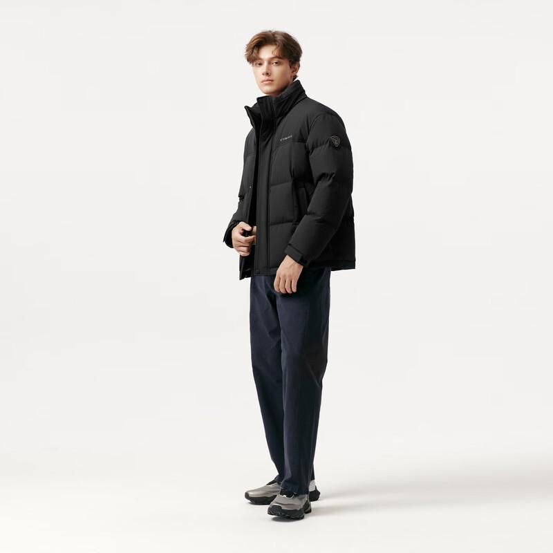 Tanboer Men's Stand Collar Puffer Jacket