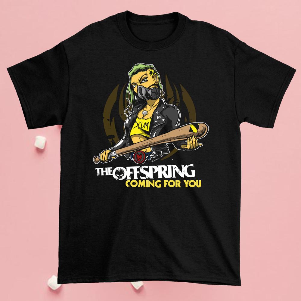 SALE New The Offspring Band Music Black T-Shirt Cotton S-234XL Unisex T-Shirt XXL