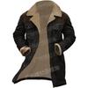 Autumn and winter men's coat suede color matching jacket multi-pocket coat 1 color doma