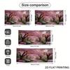 1Pcs Spring Pink Cherry Blossom Decoration Background Winter Backdrop Decorations For Photo Studio Photo Booth Christams Party
