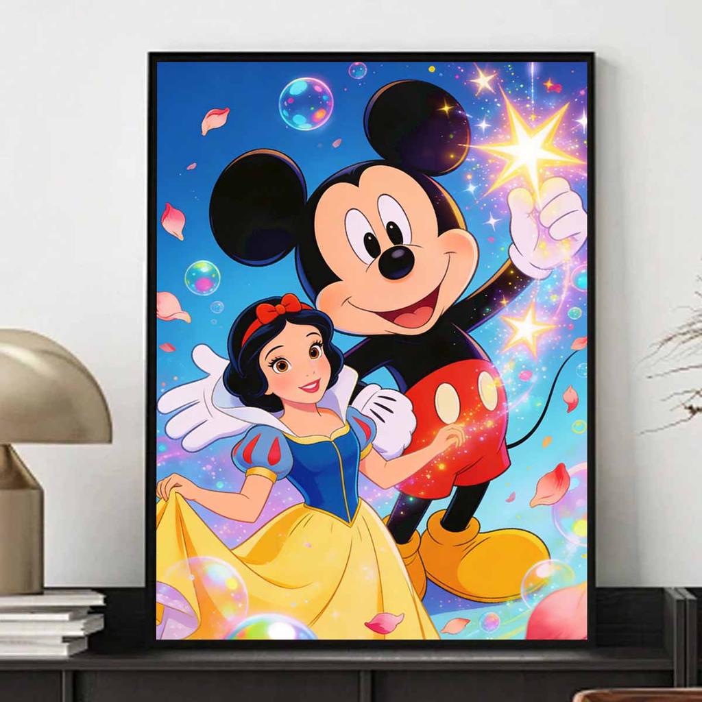 Disney Diamond Painting Snow White Mickey Handmade Diy Home Decoration Gifts