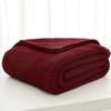 New Nordic Style Fringed Knitted Blanket Office Air Conditioner Lunch Break Blanket Wool Blanket Sofa Blanket Can Be D