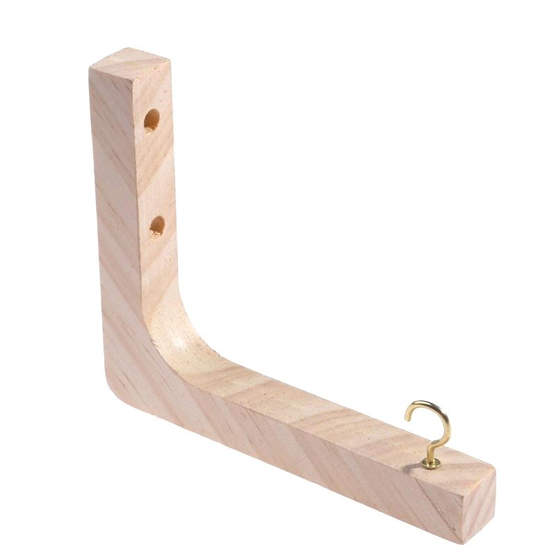 

1/2Pcs Natural Wood Wall Plant Hangers Hanging Flower Pot Hook Nordic Flower Bracket For Lanterns Wind Chimes Balcony Home Decor