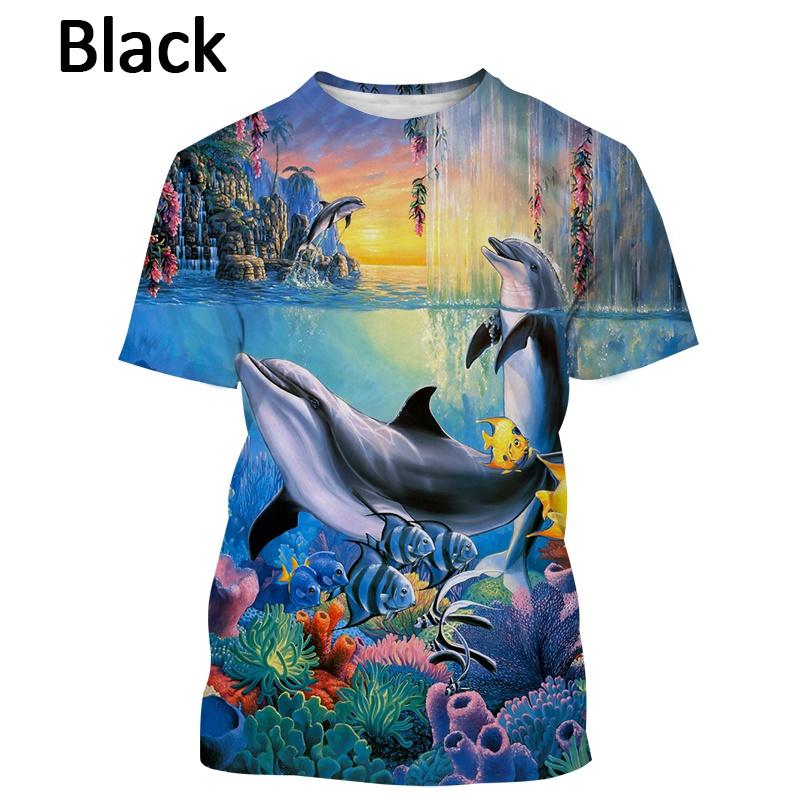 Футболка с дельфином 2022 года — фото 5