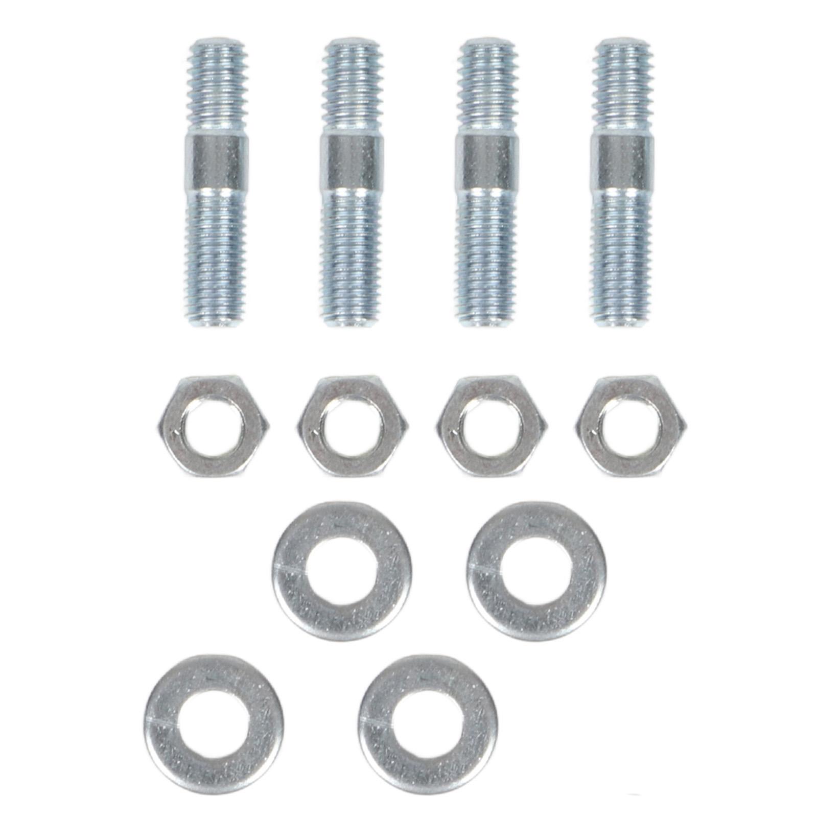 

Carburetor Studs Set 138in Long Metal with Spacers for 516in Threads Intake Manifold