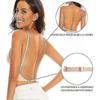Low Back Bras For Women - Seamless Wire Free Bralette Backless Bras