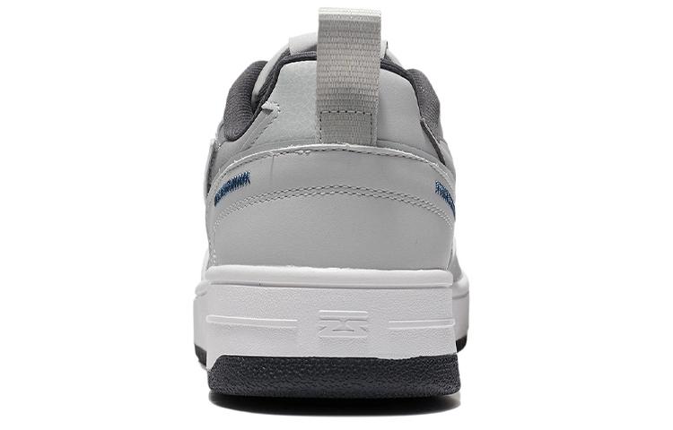 Li Ning Slip Resistant, Abrasion Resistant, Lightweight Low top Skateboard Shoes Men's Gray AGCS135-5