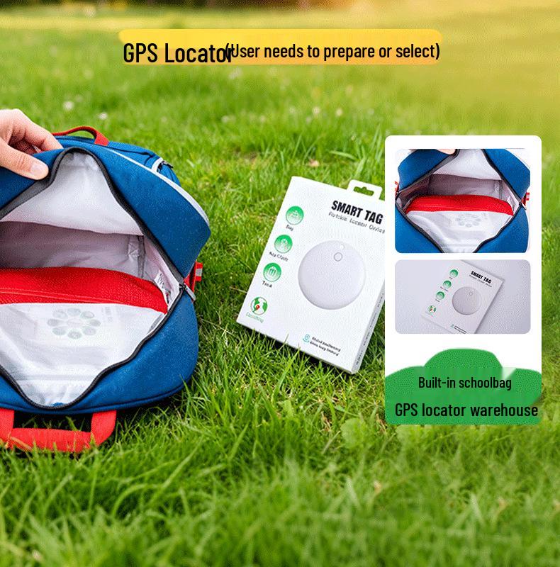 Buoyancy Backpack: Multifunctional, GPS-Enabled, Breathable, Large Capacity, Safety Gear for Primary Students