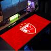 FK Crvena zvezda mouse pad, rubber base, esports desk mat, mouse pad for gamers and office use, gaming desk , easy to clean mat