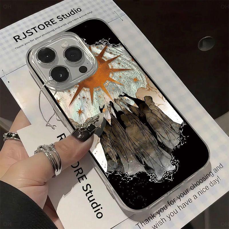 Light of Hope Phone Case for Apple iPhone 16 ProMax- Soft Silicone Simple Shockproof Creative Phone Cover on iPhone15/14/13/12/11/Pro/Plus/Promax