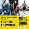 Taoters Creatine Hydrochloride Capsules Support Muscle and Immune Health 120 Capsules