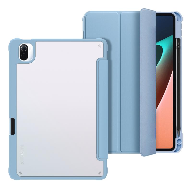 Stolní silikonové pouzdro pro Xiaomi Redmi SE 10.6 2022 s čirou průhlednou zadní stranou pro Xiaomi 6/6 Pro pouzdro s držákem na tužku nárazuvzdorný kryt