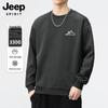 JEEP SPIRIT Men's Casual Round Neck Long Sleeve Sweatshirt