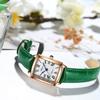 Fashion Square Women'S Watch Leather Waterproof Watch Quartz Watch