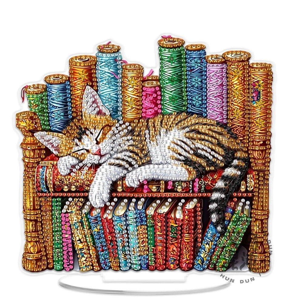 Halloween Diamond Painting Ornament Handmade DIY Crystal Special-shaped Diamond Sticker Diamond Art Desktop Decoration