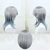 Collapse: Star Dome Railway Sunday Cospalm Wig Simulation Scalp Top Mixed Color Gradient Fake