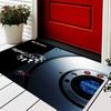 Classic and Retro Technics Design Floor Mat Carpet for Living Room Bedroom Non-Slip Soft Rug Playroom Outdoor Entry Doormat