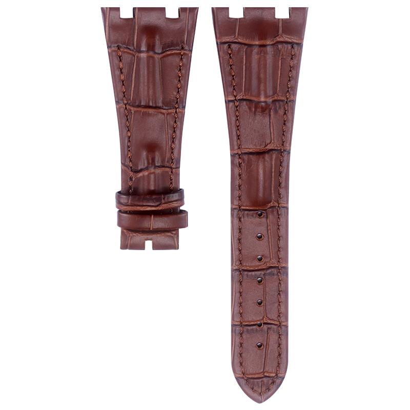 BRETA Echtes Leder Uhrenarmband für Audemars Piguet Royal Oak Offshore 15710 15703 26470 Armband für AP Faltschließe 28mm