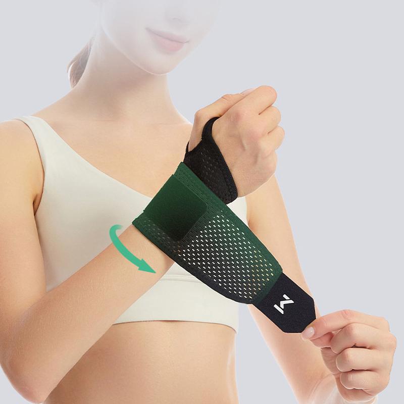 Oddychający Orteza Nadgarstka Regulowane Uciskowe Ochraniacze Nadgarstka Na Ból Stawów Zapobieganie Skręceniom Osłonki Ścięgien Unisex