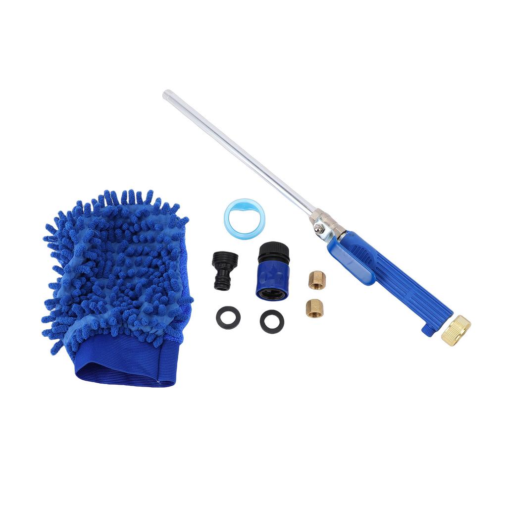 Jet Nozzle Power Washer for Garden Hose High Pressure Wand with 2 Nozzles and Quick Connector for Car Patio Window