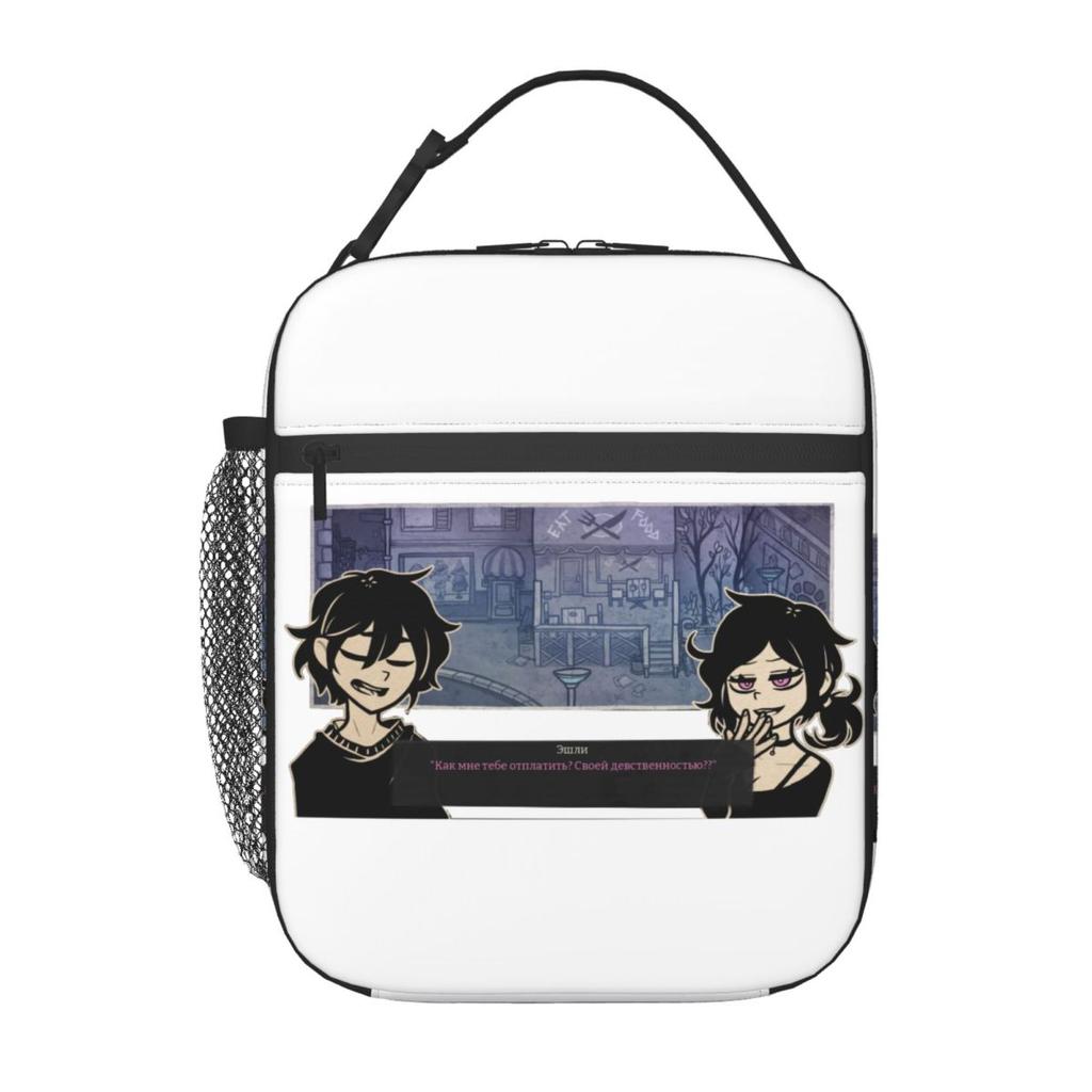 Ashley And Andrew The Coffin Of Andy And Leyley Insulated Lunch Bag for Kids School Cooler Thermal Food Box Tote Lunch Boxes