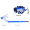 Junior Snorkeling Scubas Diving Snorkel Anti-Fog Snorkel Masks, Impact-Resistant