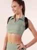 Vbosi Adjustable Upper Back Support Posture Corrector Belt For Men Women Comfortable Sporty Shoulder Support