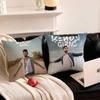 1pc French Singer K-kendji Girac Pillow Case Fashion Square Pillowcase Bedroom Sofa Room Ins Decoration Leisure