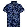 Camisas Hawaianas de Leopardo Coloridas Para Camisa de Hombre Estampado 3D Camisa de Botones de Playa Verano Manga Corta Tops Callejeros Blusa de Mujer