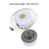10M Outdoor Camping Lamp USB Charging Folding Christmas Lights String with 8 Modes Waterproof LED Fairy Lights